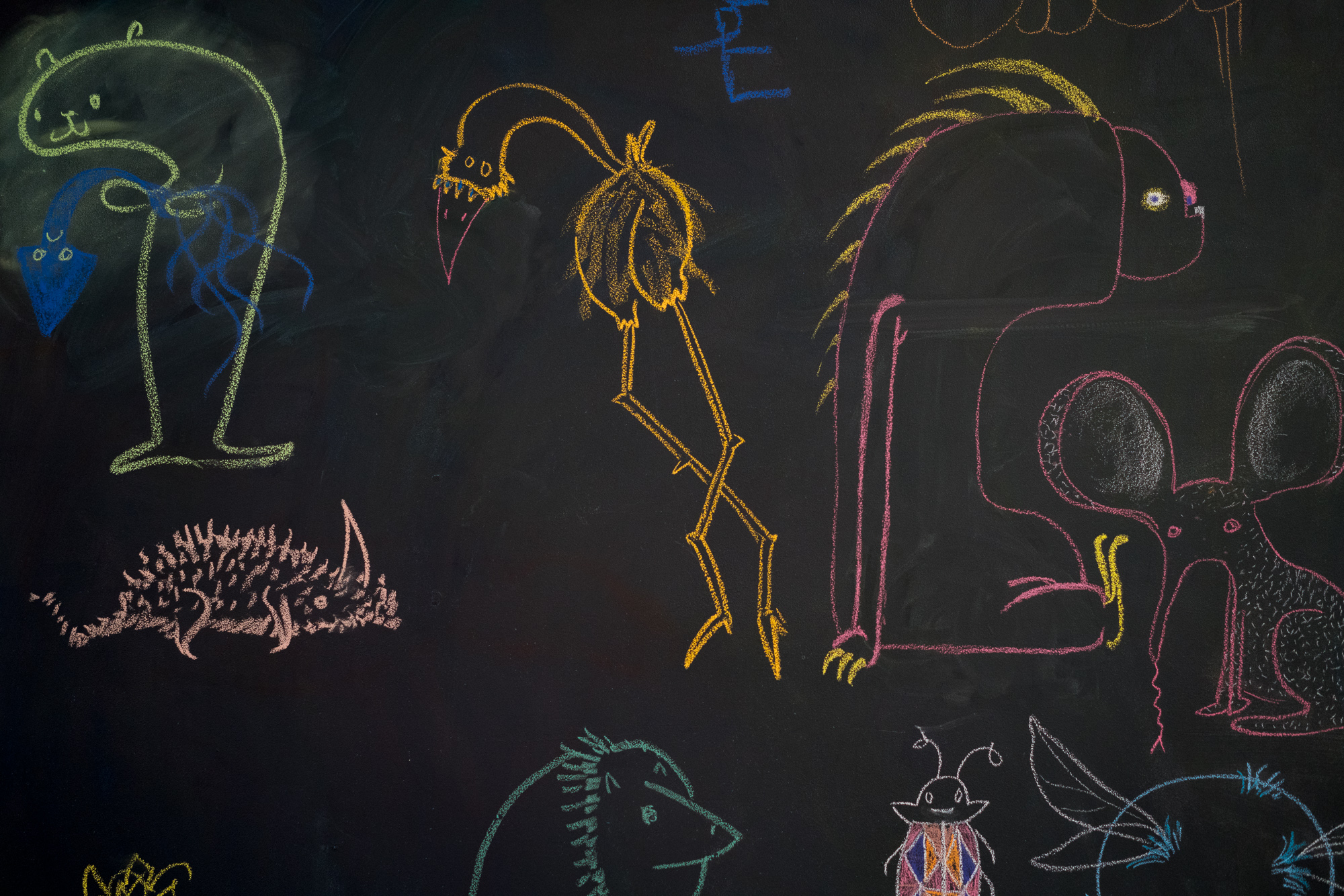 Tinybop Kids Creativity Chalkboard Drawings