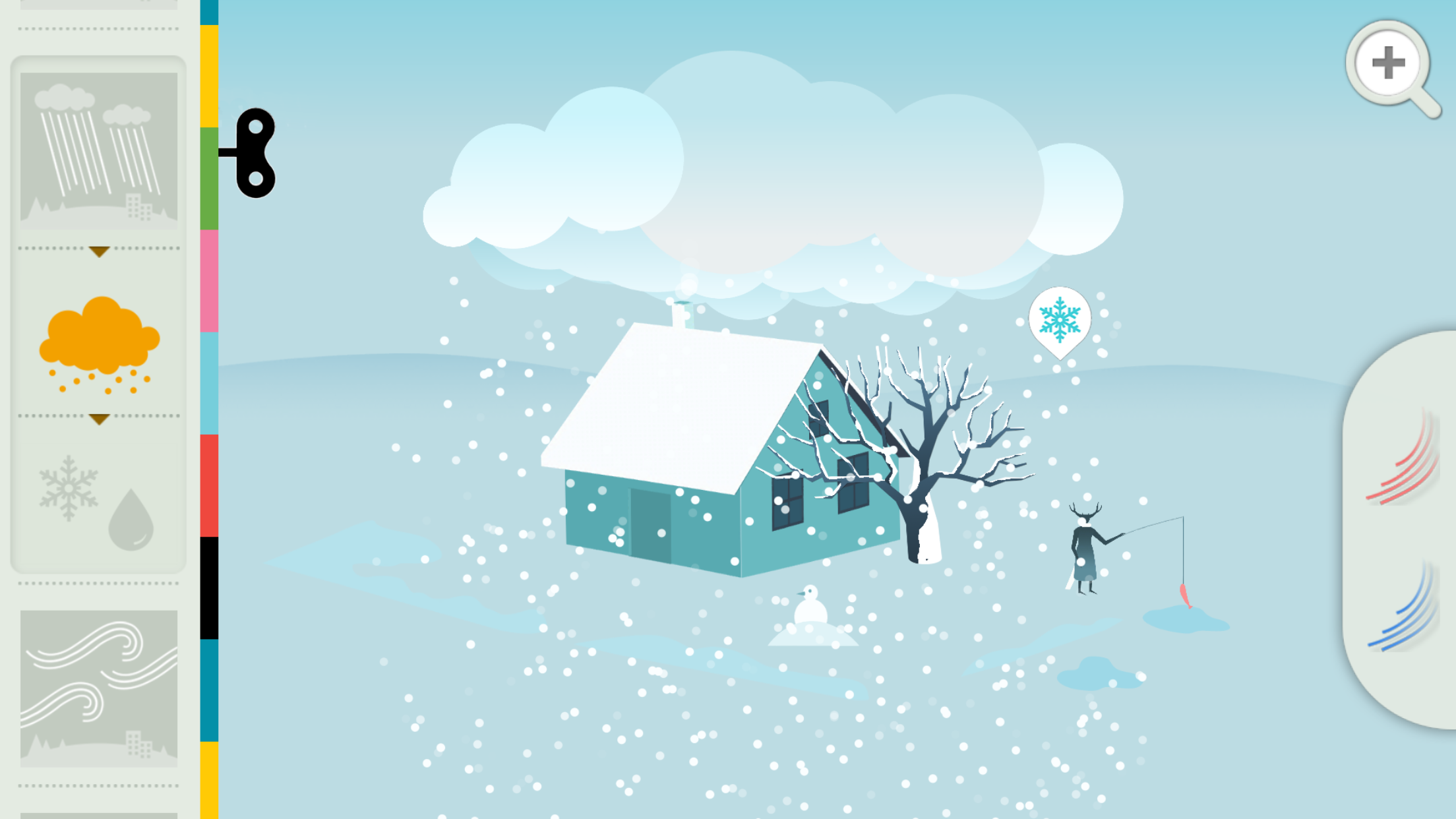 Weather By  Tinybop Snow