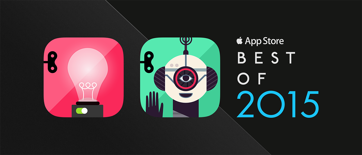 App Store Best of 2015 - The Robot Factory and The Everything Machine by Tinybop